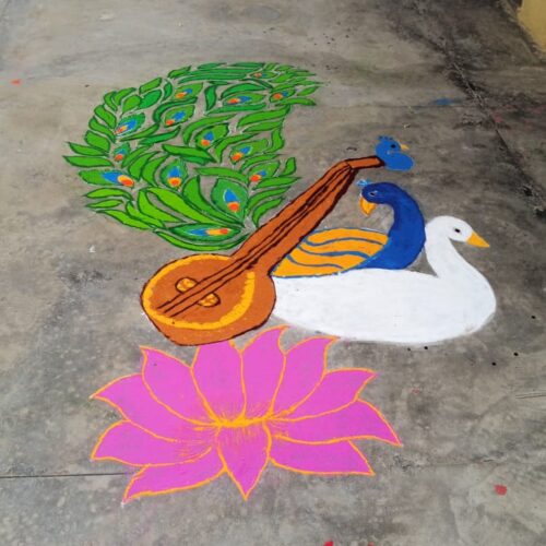 Interhouse Rangoli Competition (1)